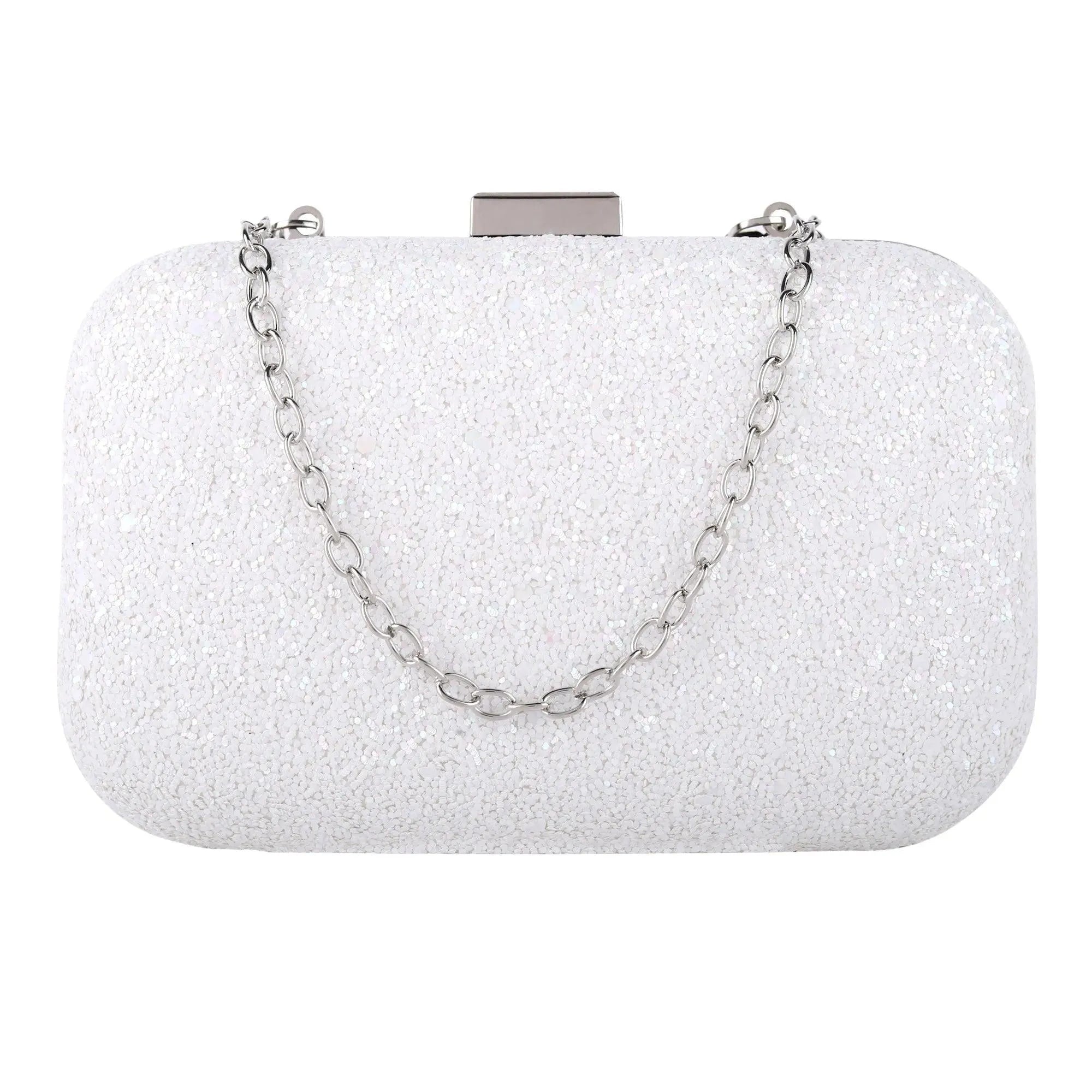 Buy Texas Glitter Finish Clutch Lino Perros
