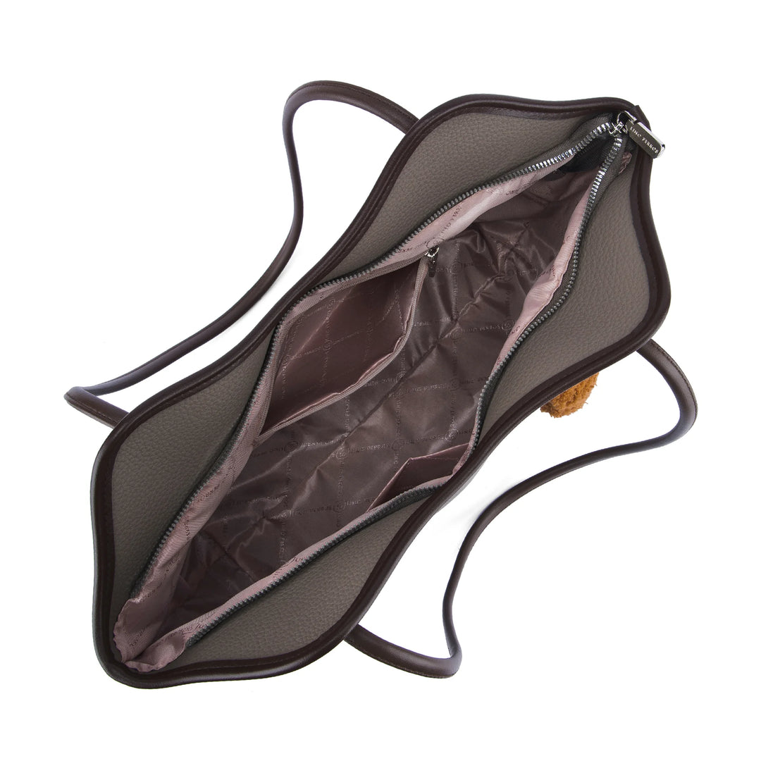 Avril Echo Grey Tote Bag