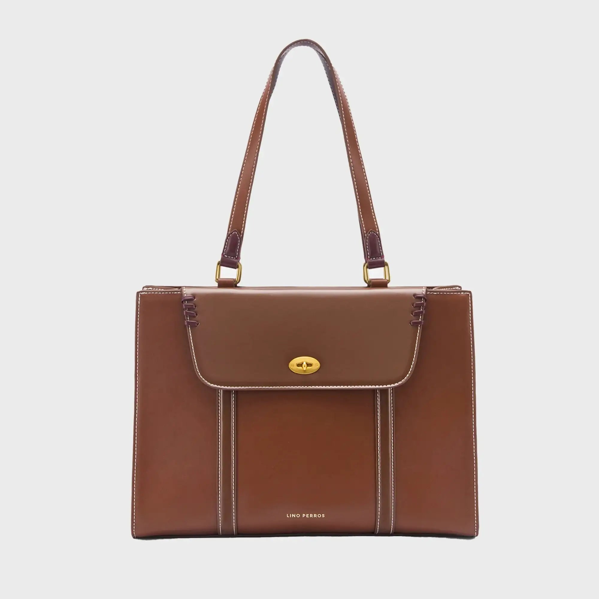 トートバッグ Monroe Buy Monroe Ambra Tan Tote Bag | Lino Perros