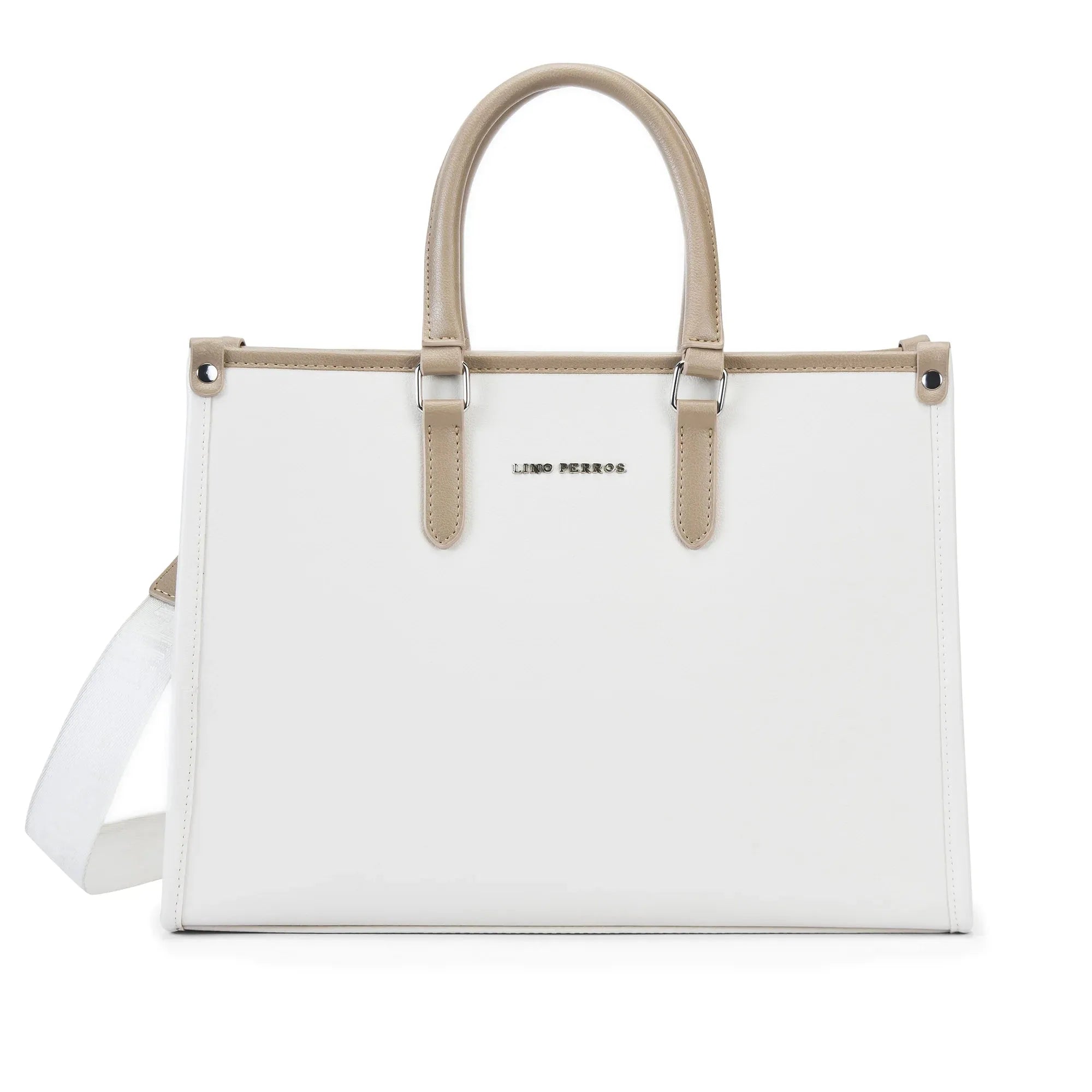 Buy Voyage Large White Tote Bag Lino Perros