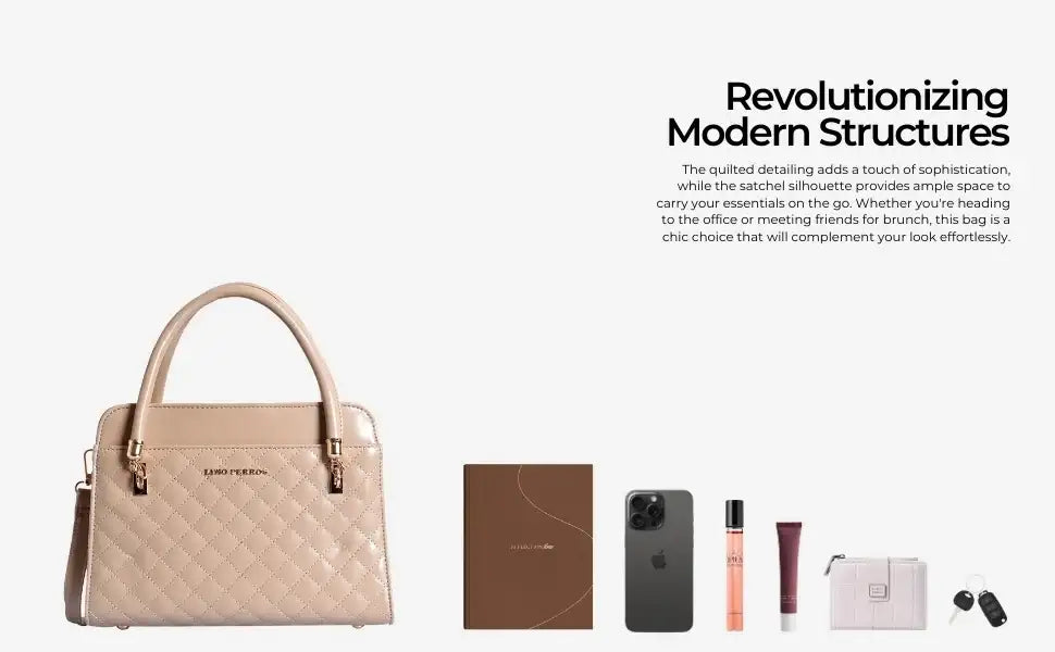 Avril Elle White Satchel Bag