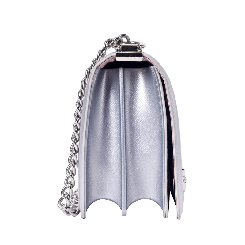 Maddie Revolution Silver Shoulder Bag