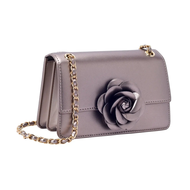Valley Full Bloom Silver Sling Bag