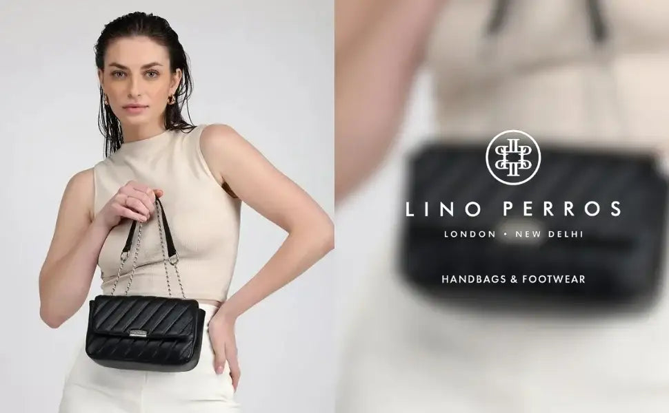 Maddie Candy Mini Black Shoulder Bag