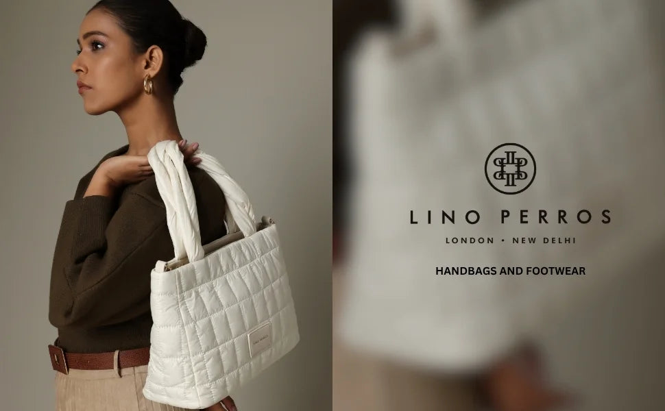 Maddie Playful White Shoulder Bag