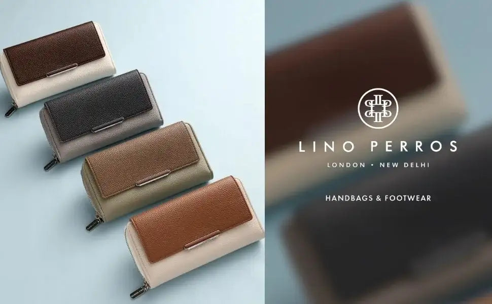 Avril Color-blocked Daily Grey Wallet