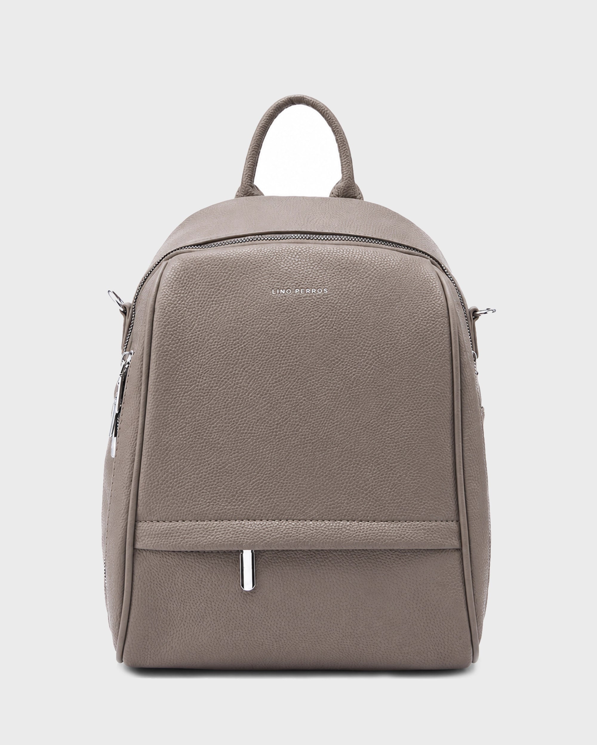Harvard Luxe Taupe Backpack | Lino Perros