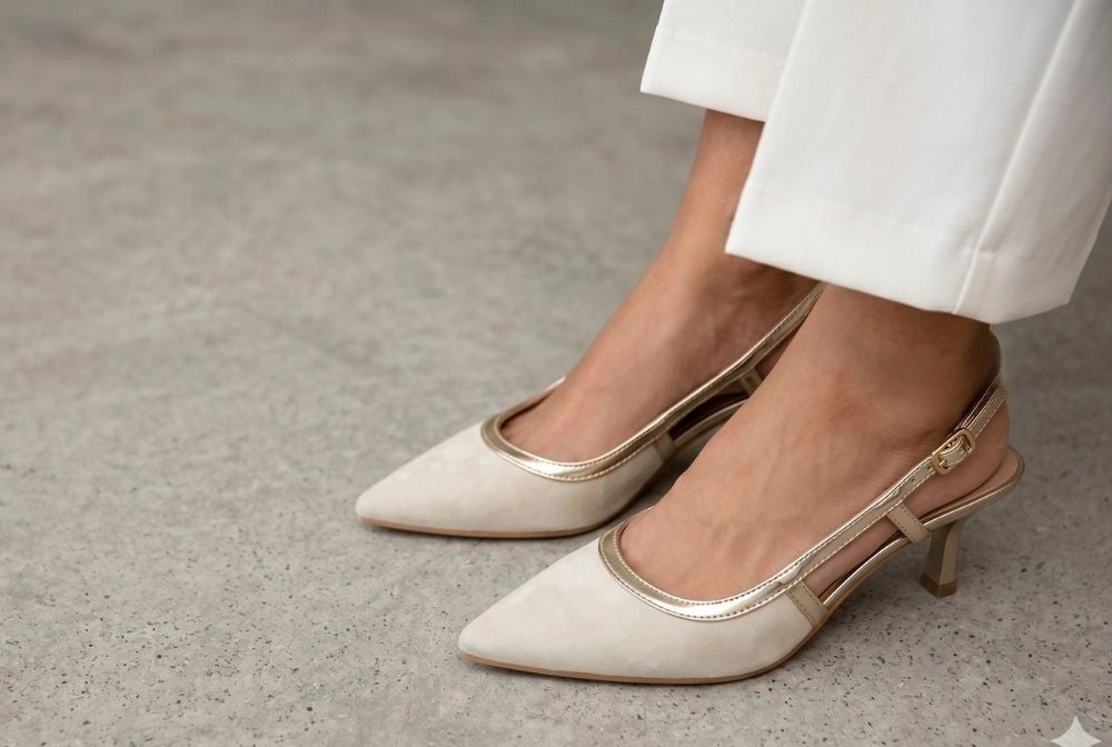 Refined Half Pump Silhouette