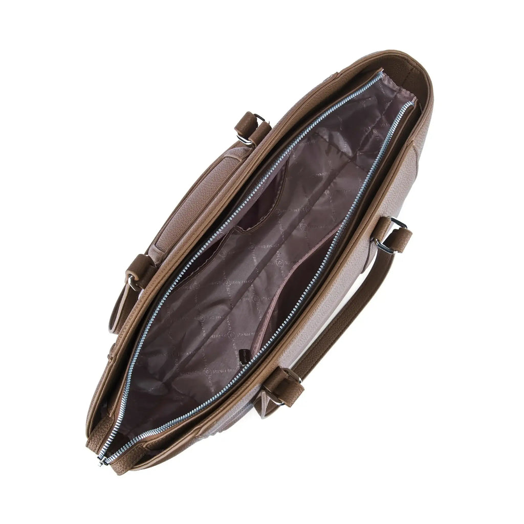 Ella Mocha Brown Tote Bag - Lino Perros
