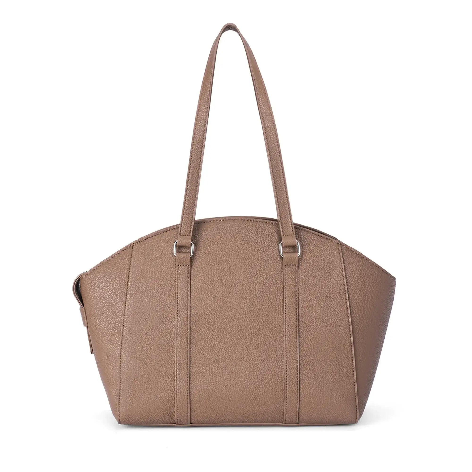 Ella Mocha Brown Tote Bag - Lino Perros
