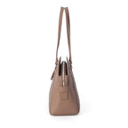 Ella Mocha Brown Tote Bag - Lino Perros