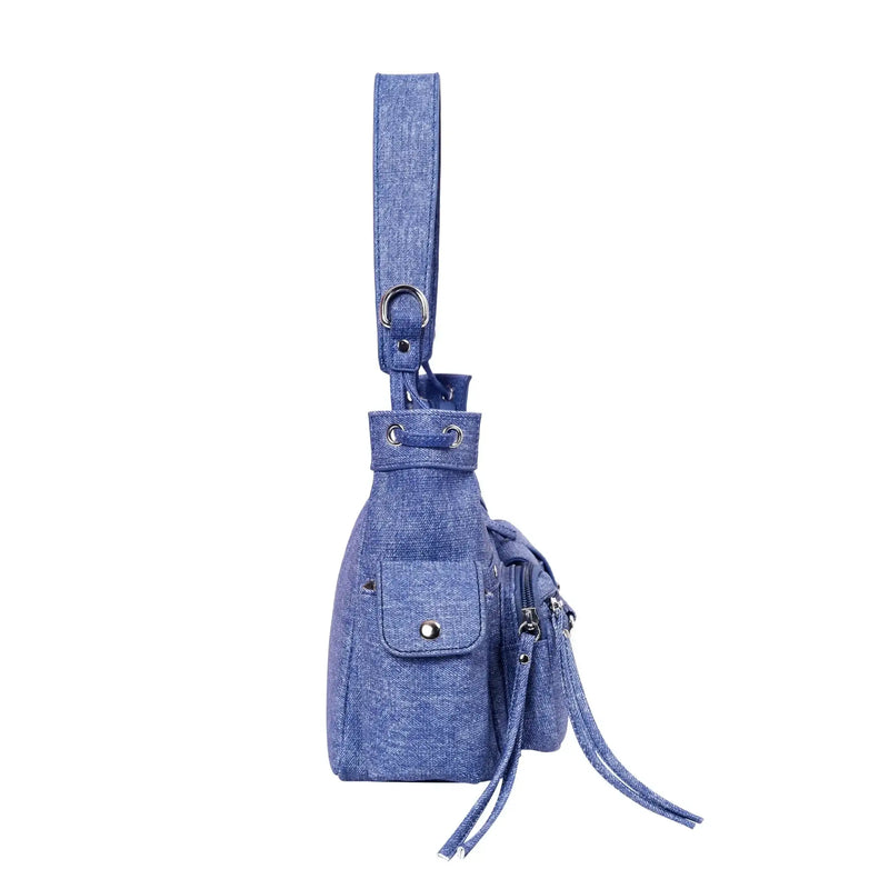 Harper Utility Olive Shoulder Bag