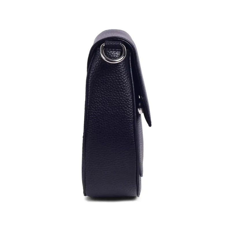 Avril Saddle Black Sling Bag
