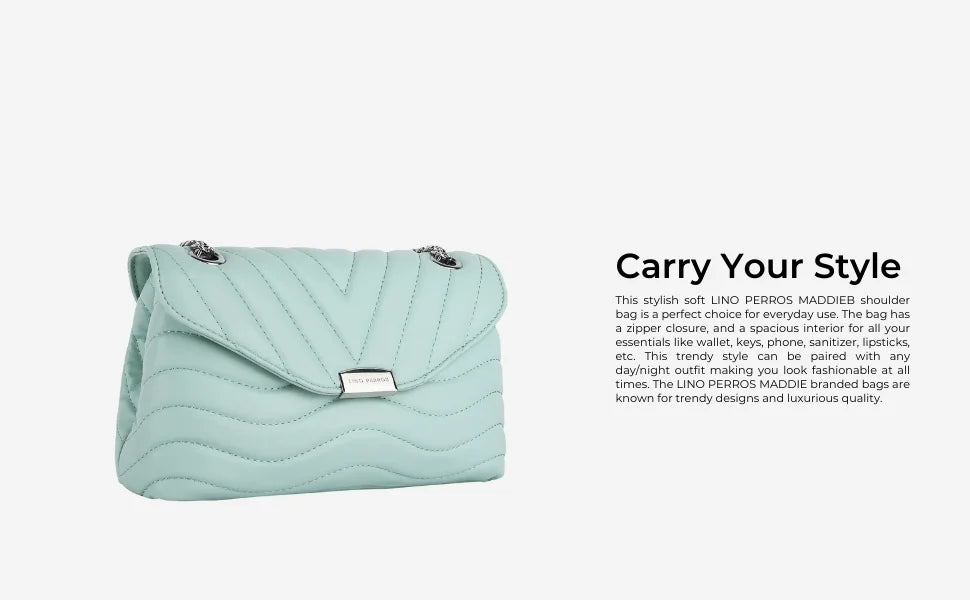 Maddie Personality Off White Shoulder Bag