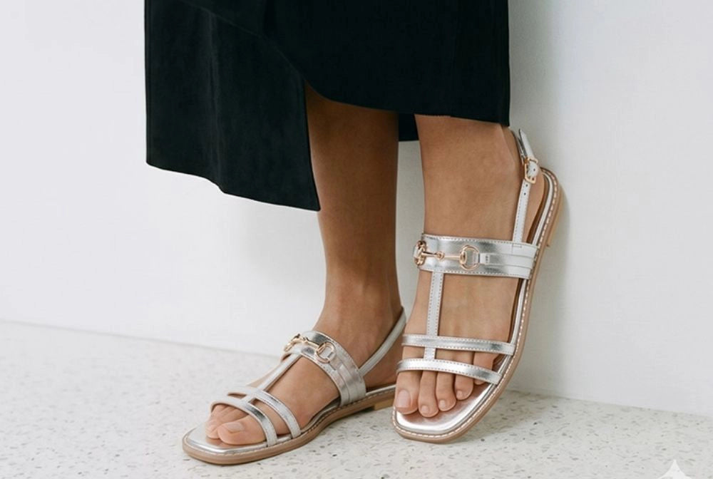 Minimal Open-Toe Silhouette