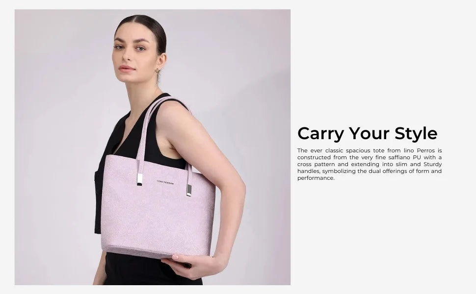 Avril Minimalist Red Tote Bag