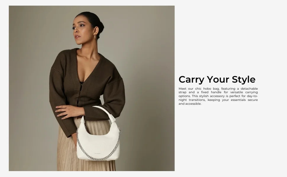 Voyage Modern Beige Shoulder Bag