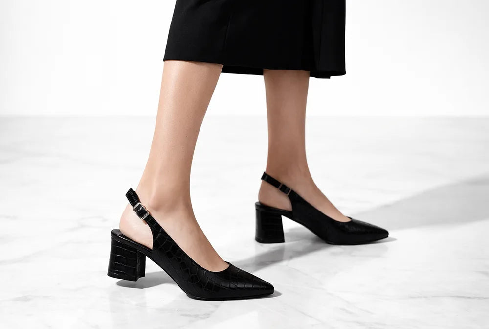 Balanced Block Heel