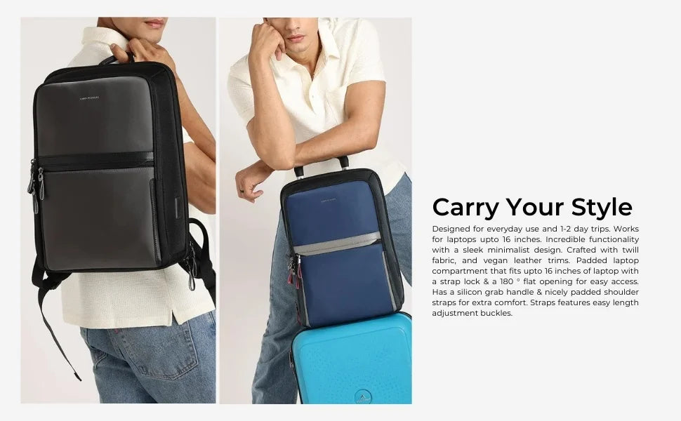 Harvard Premium Unisex Daily Blue Backpack