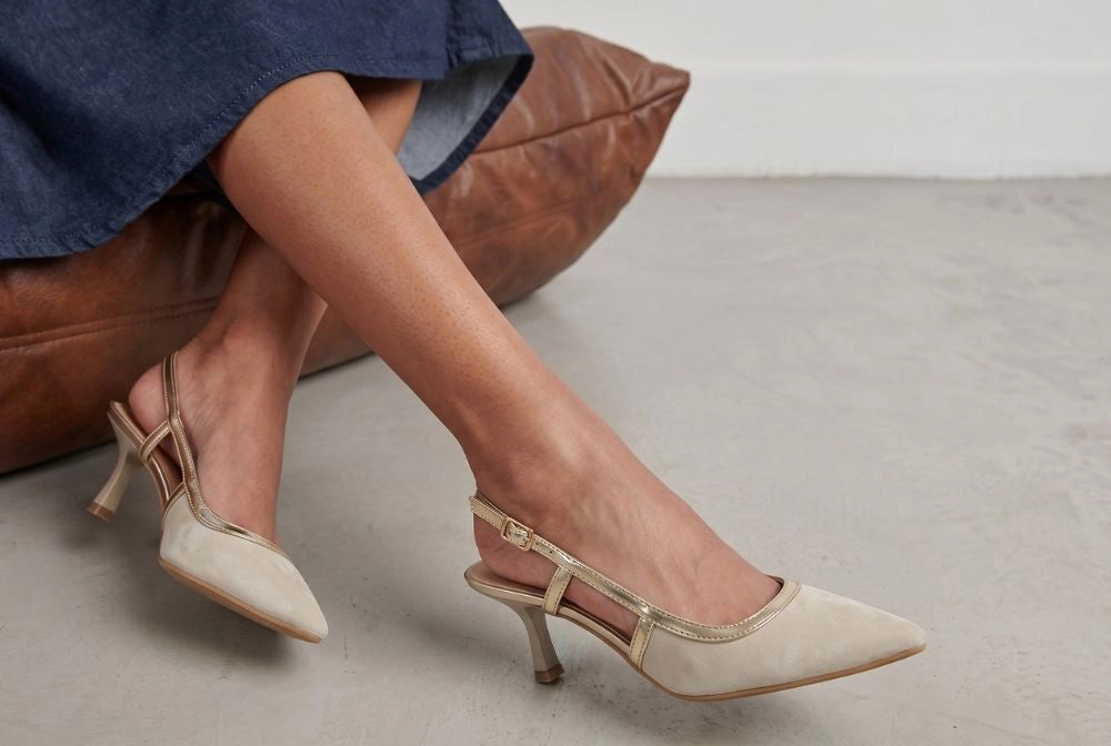 Elegant Slingback Detail
