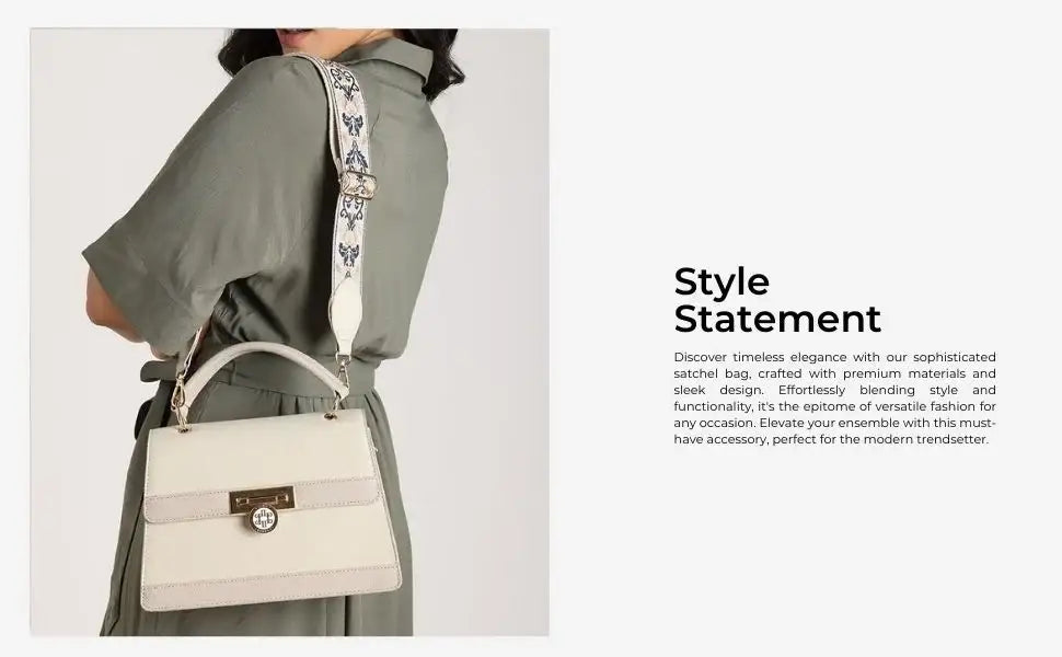Monroe Cruise Dark Grey Satchel Bag