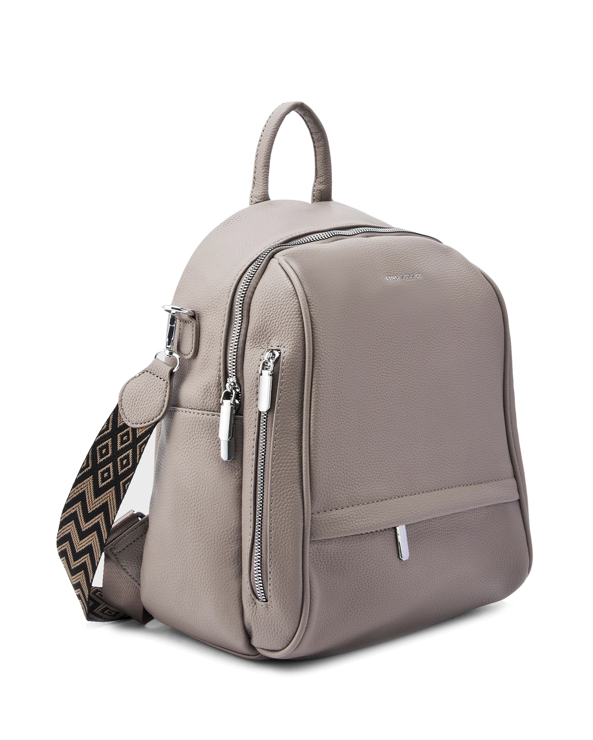 Harvard Luxe Taupe Backpack | Lino Perros