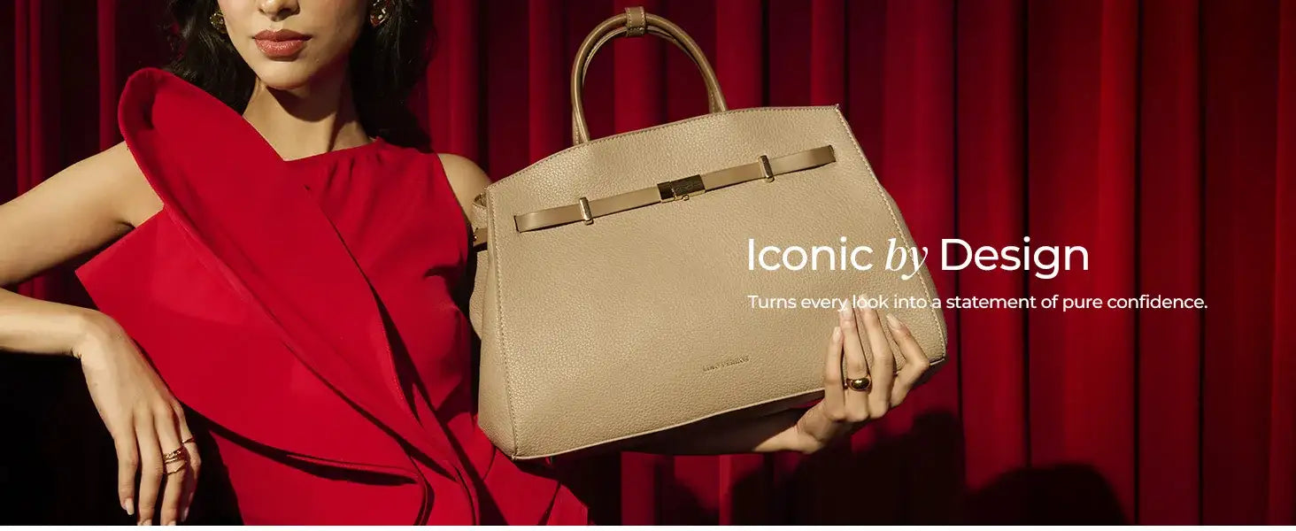 Monroe Clara Beige Satchel