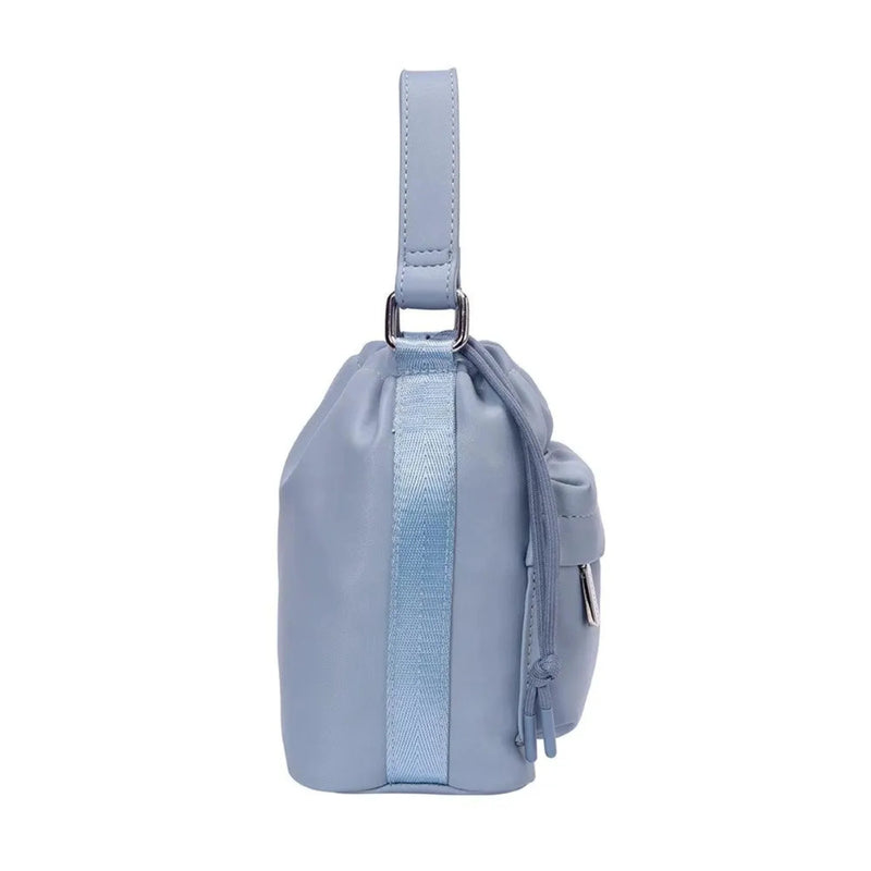 Voyage Edgy Cute Small Black Bucket Bag