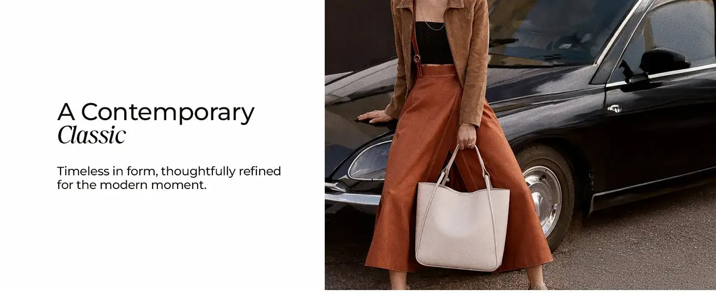 Avril Soft Body Everyday Beige Tote Bag