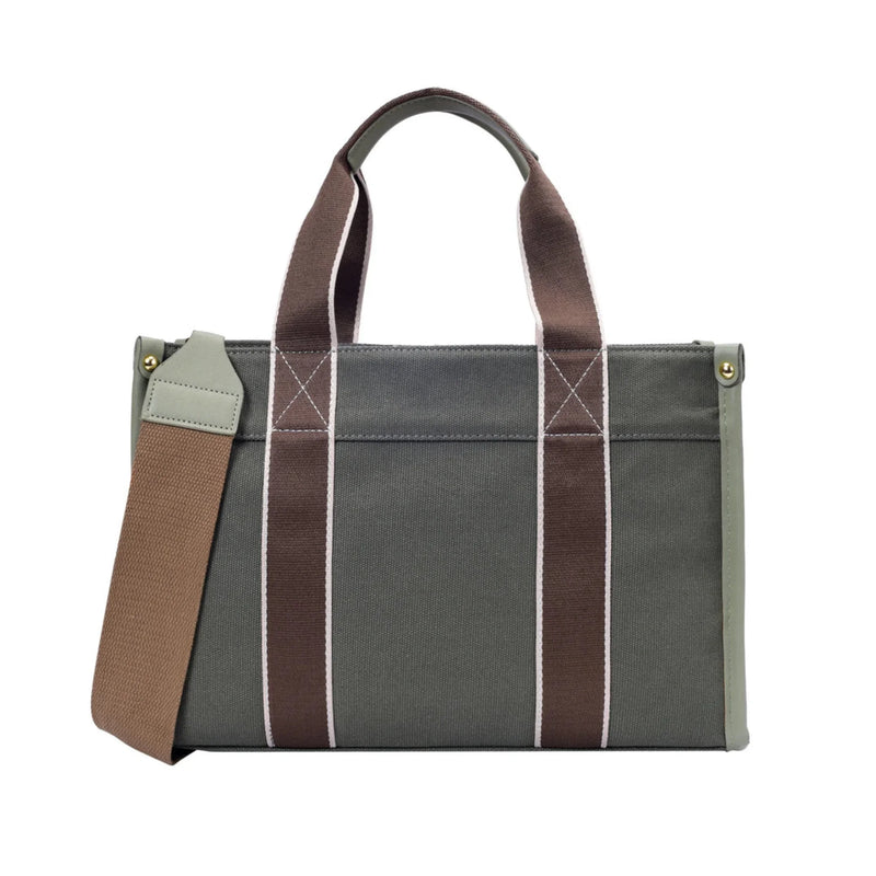 Harper City Green Tote Bag