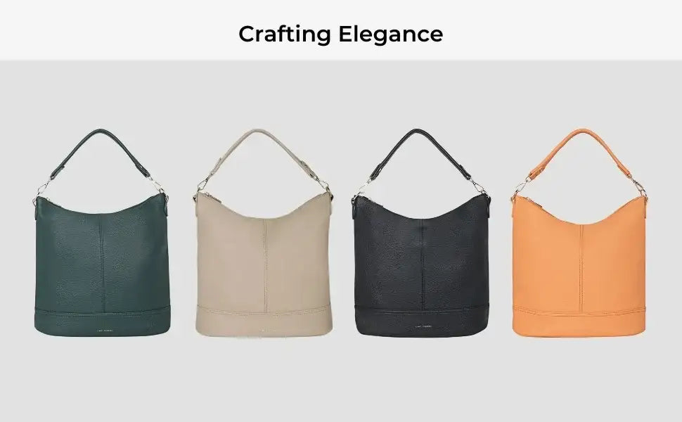 Maddie Travel Beige Hobo Bag