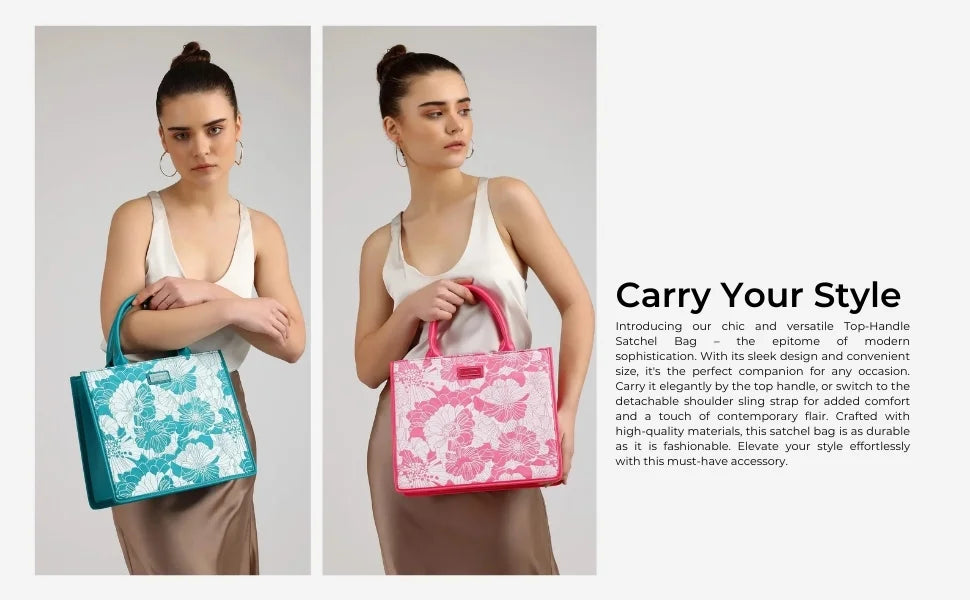 Nelly Café Pink Satchel Bag