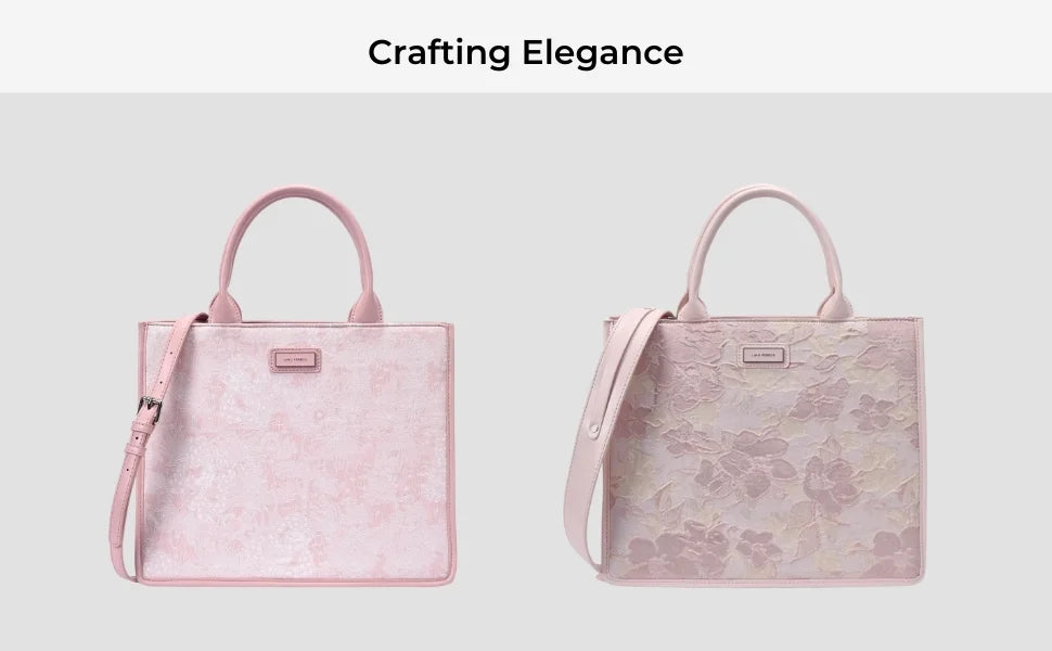 Nelly Café Pink Satchel Bag