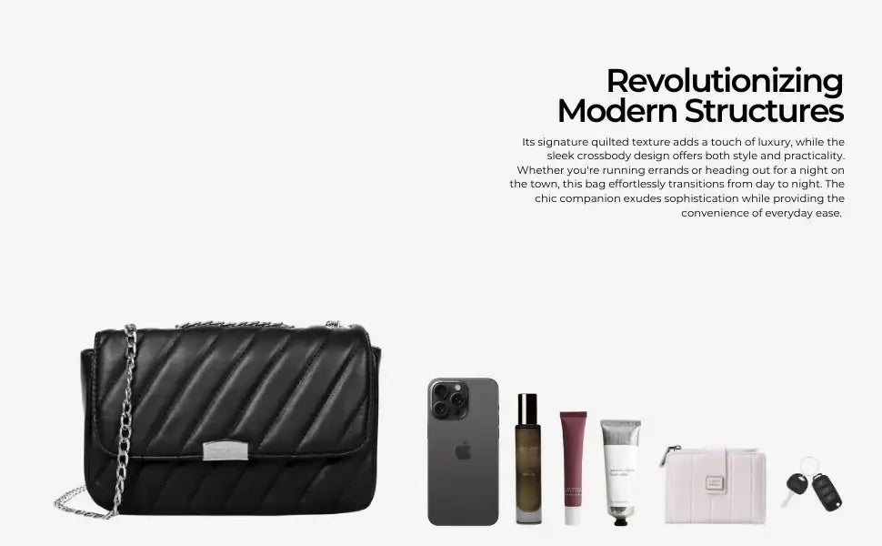 Maddie Candy Mini Black Shoulder Bag
