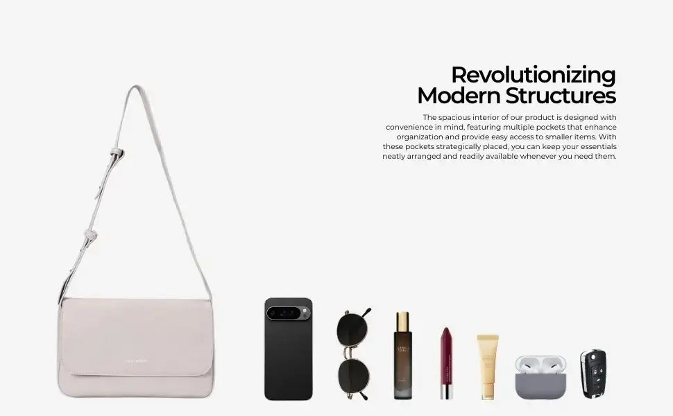 Blythe Chic Coffee Shoulder Bag