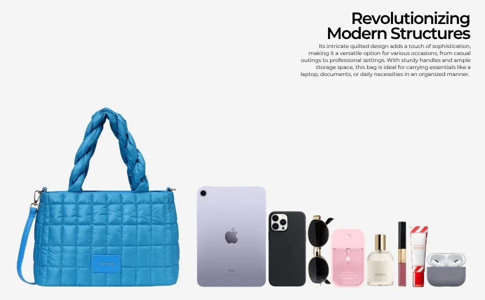 Maddie Playful White Shoulder Bag