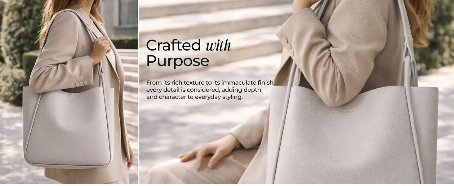Avril Soft Body Everyday Beige Tote Bag