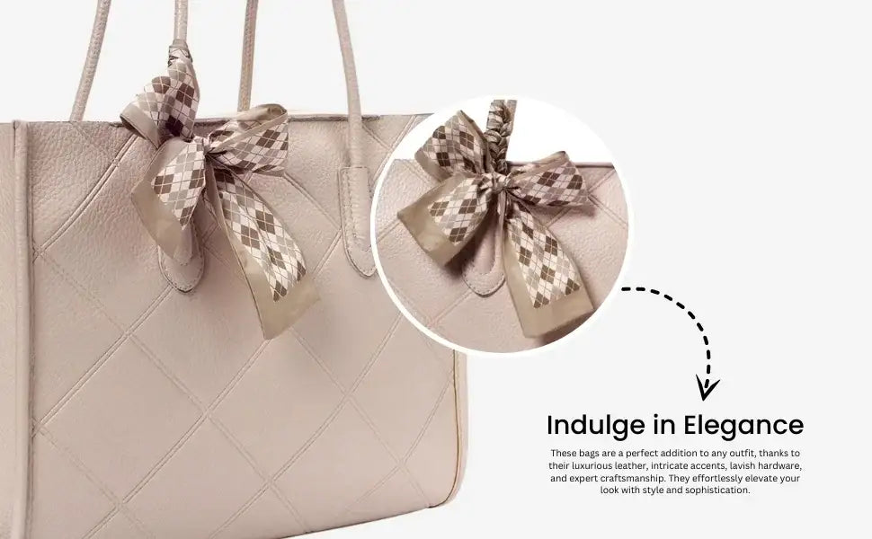 Maddie Lady Beige Tote bag