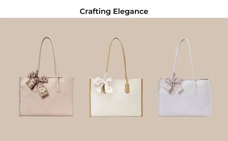 Maddie Lady Beige Tote bag