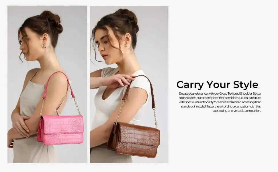 Voyage Tempting Black Shoulder Bag