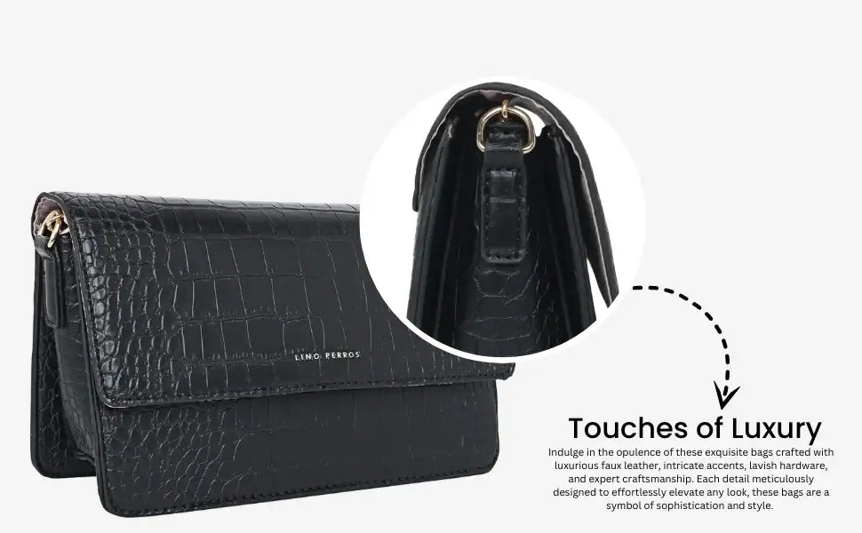 Voyage Tempting Black Shoulder Bag