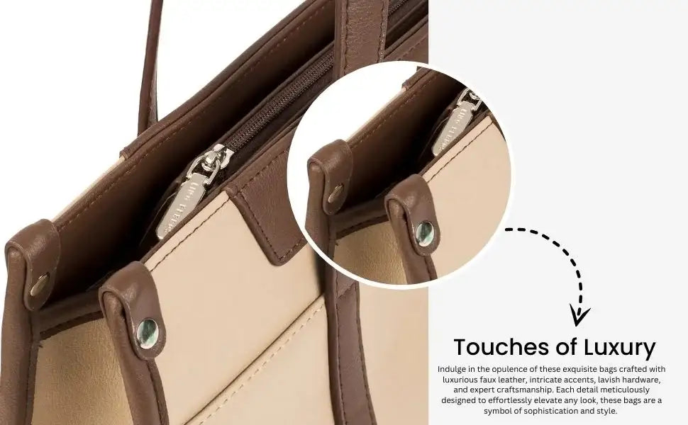 Monroe Dual Color Off White Tote bag