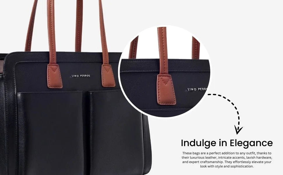 Voyage Commuter Black Tote bag