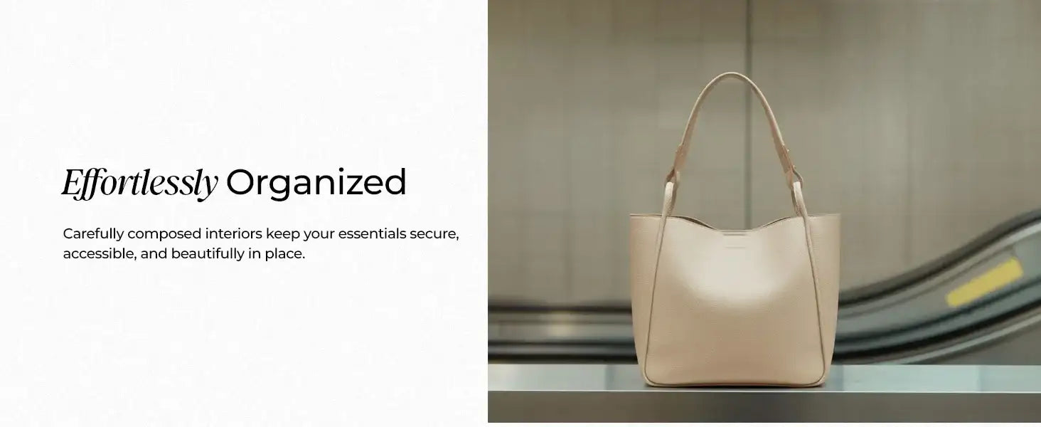 Avril Soft Body Everyday Beige Tote Bag