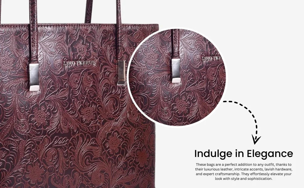 Avril Minimalist Red Tote Bag