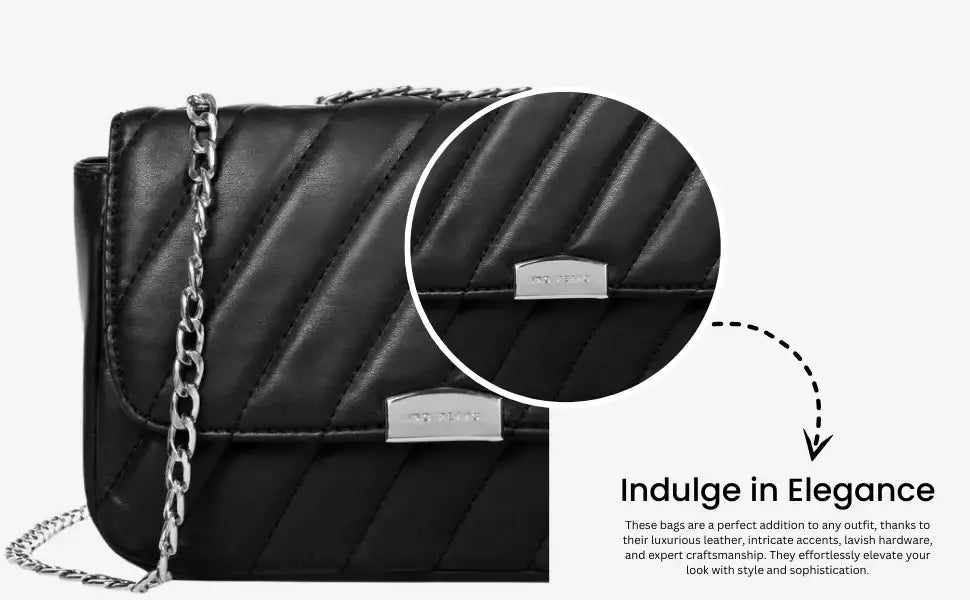 Maddie Candy Mini Black Shoulder Bag