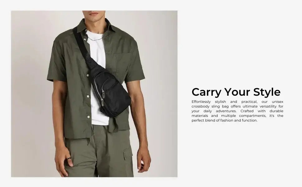 Harper Essential Olive Crossbody Bag