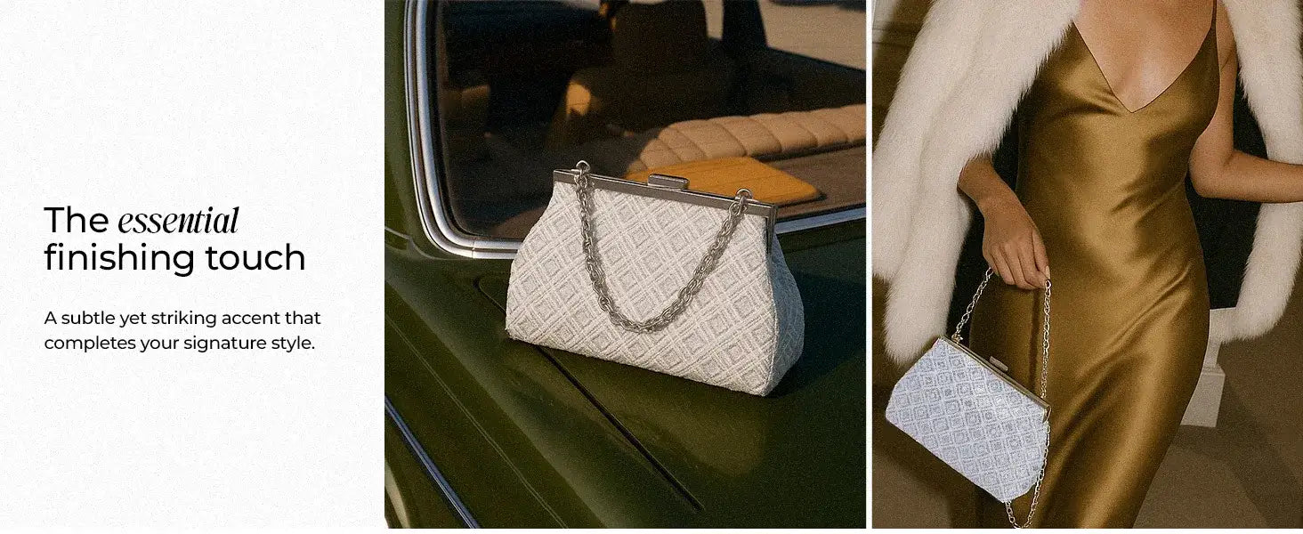 Texas Inez Gold Clutch