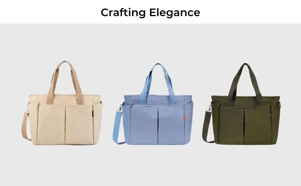 Harper Edgy Beige Tote Bag