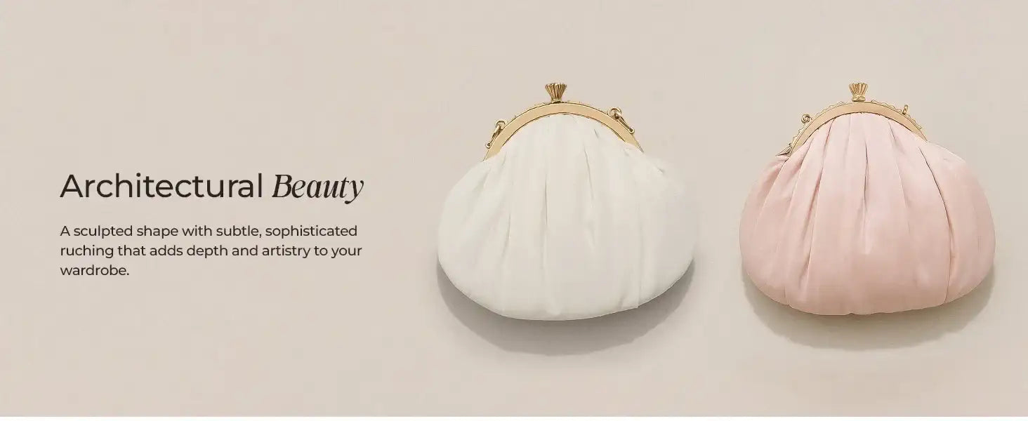 Texas Faye White Clutch